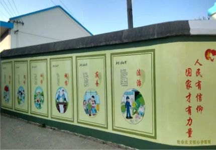 焦作文化墙施工攻略