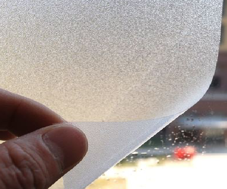 焦作玻璃门外面粘广告用什么材料好？