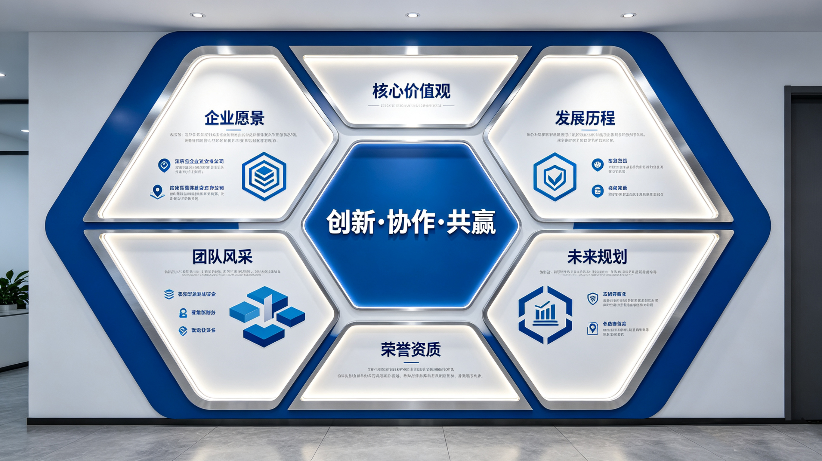 焦作企业文化墙六边形避坑指南（新手常犯5个错误）